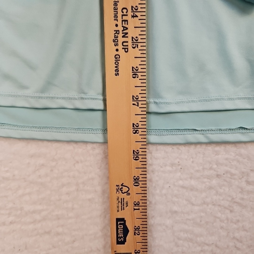 The American Outdoorsman Womens Sz XL Aqua Hoodie Sports Outdoors Hiking Stretch - Picture 5 of 9